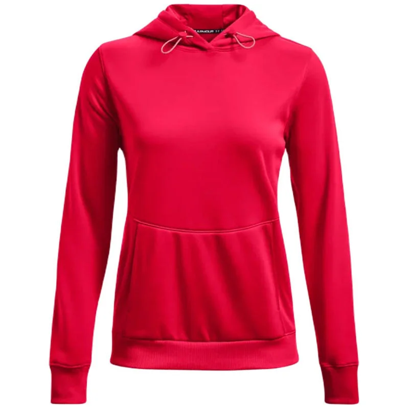 Under Armour Women's Red Fleece Storm Hoodie