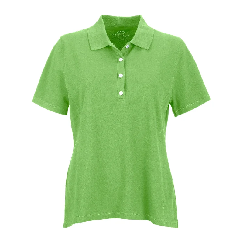 Vantage Women's Lime Perfect Polo