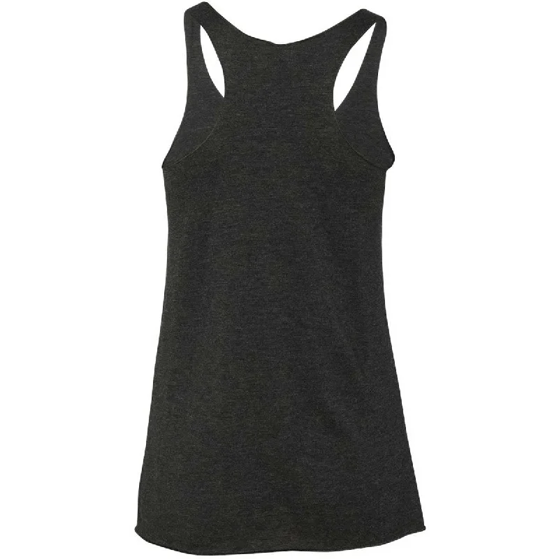 Next Level Women's Vintage Black Triblend Racerback Tank