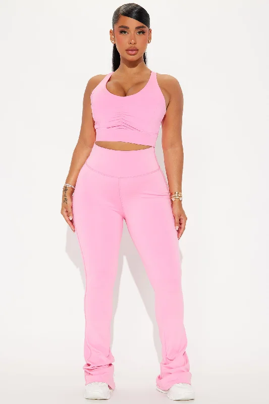 Break A Sweat Active Yoga Pant - Hot Pink