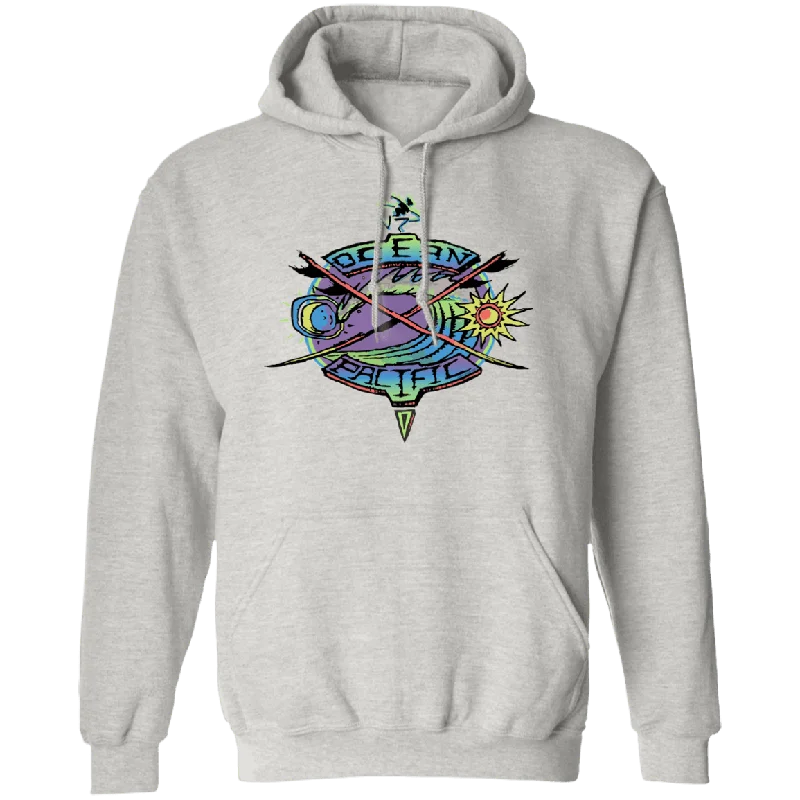 Surf Crossing Neon Fleece Hoodie