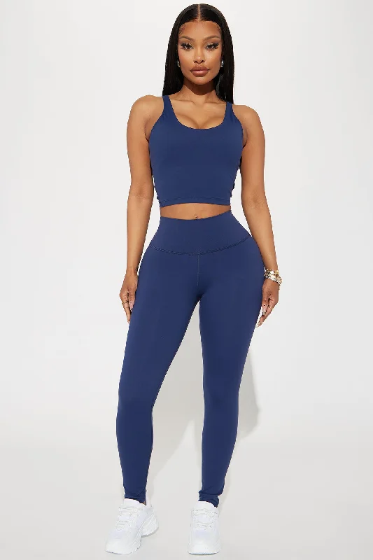 Get Right Active Leggings - Navy