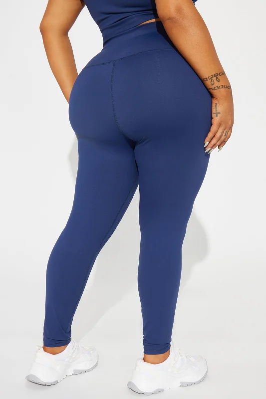 Get Right Active Leggings - Navy