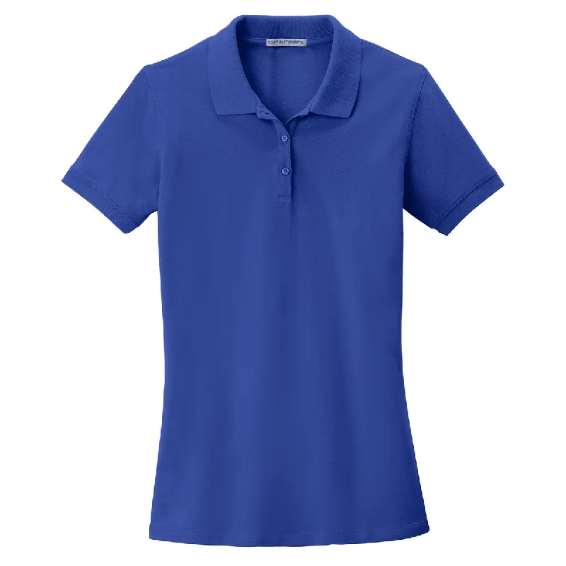 Port Authority Women's True Royal Ezcotton Polo