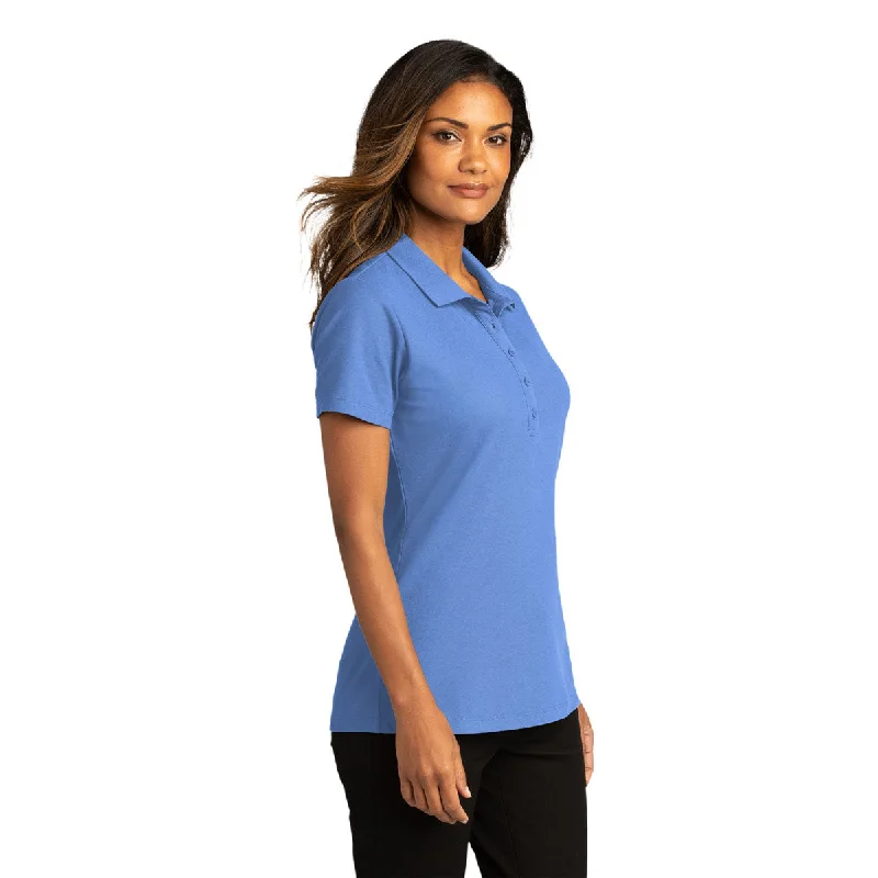 Port Authority Women's Ultramarine Blue SuperPro React Polo