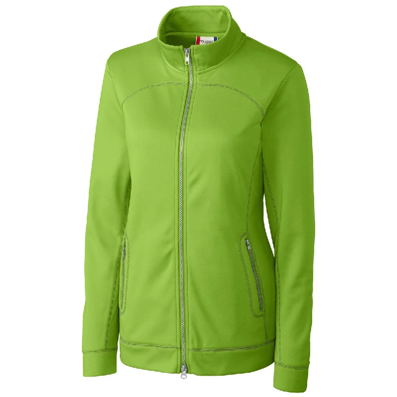 Clique Women's Light Green Helsa Full Zip