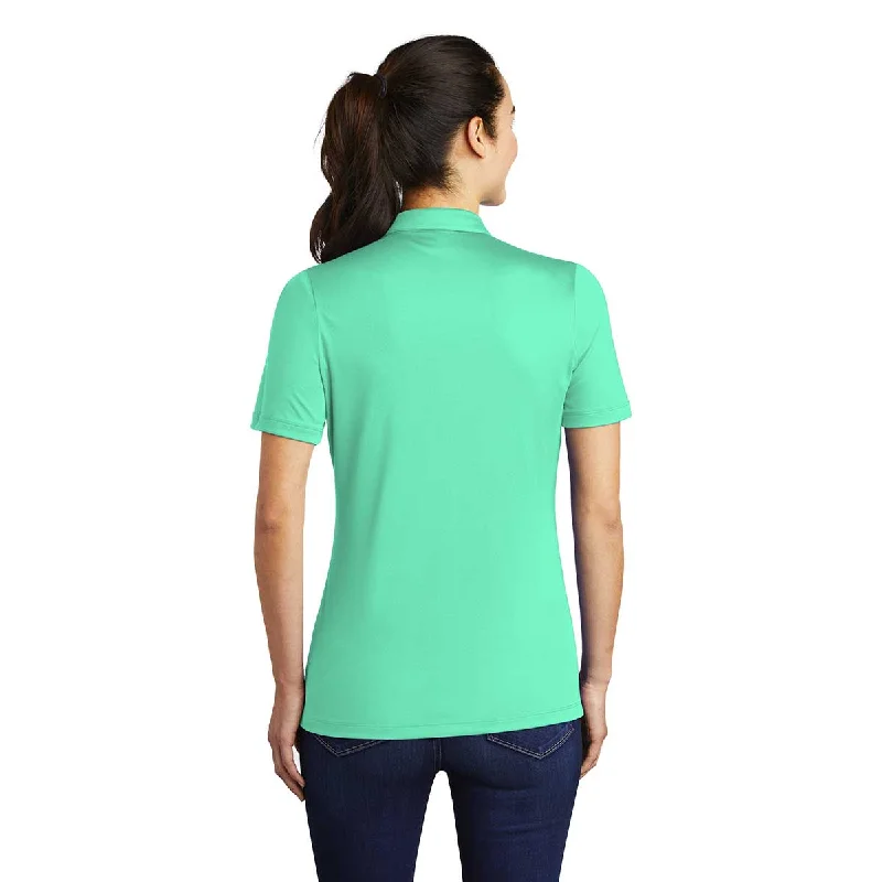 Sport-Tek Women's Bright Seafoam Posi-UV Pro Polo