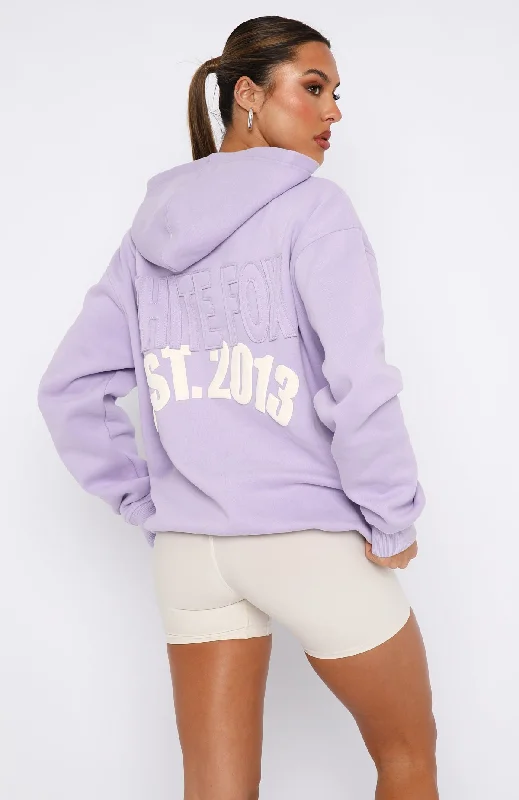 Major Moves Oversized Hoodie Lilac