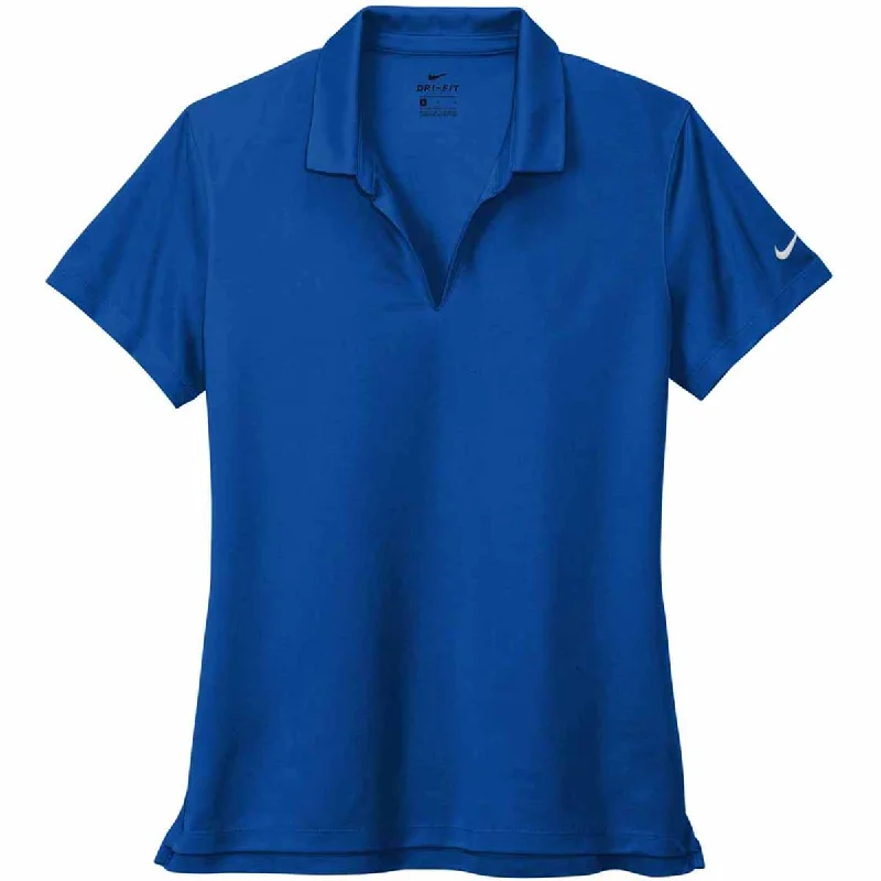 Nike Women's Game Royal Dri-FIT Micro Pique 2.0 Polo