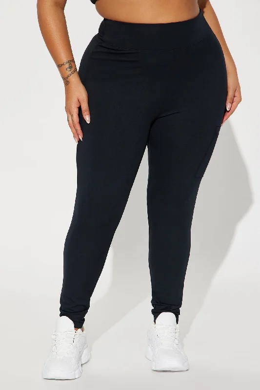 Pace Yourself Elevate Active Legging - Black