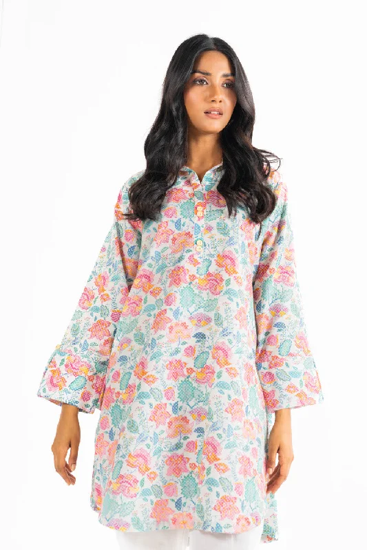 Printed Khaddar Kurti