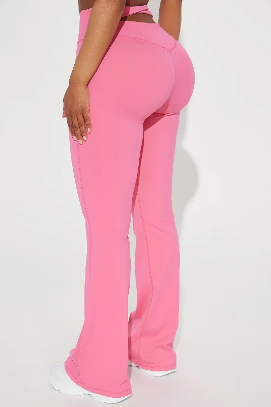 Set The Barre Yoga Pant - Pink