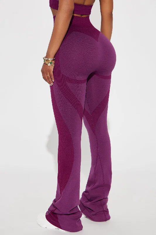 Studio Flex Active Yoga Pant - Plum