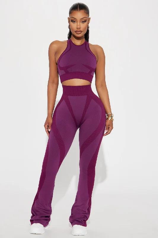 Studio Flex Active Yoga Pant - Plum