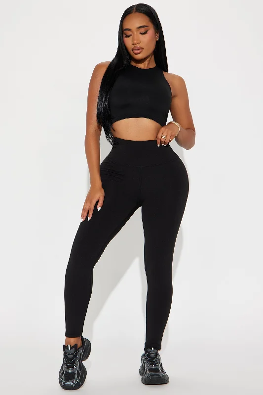 The Best Stretch Active Legging - Black