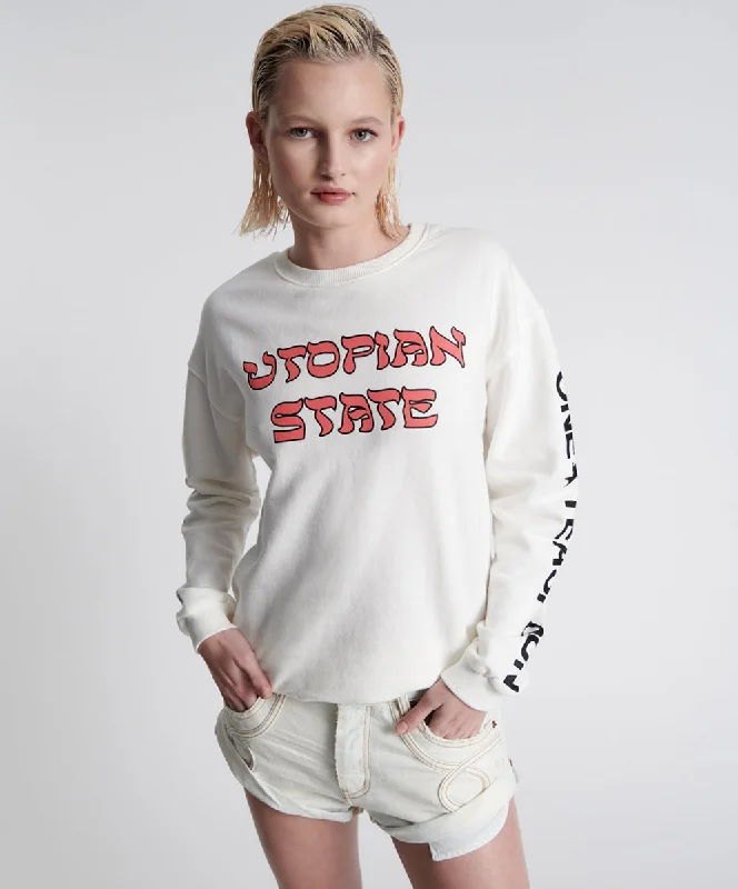 UTOPIAN STATE LOGO SWEATER