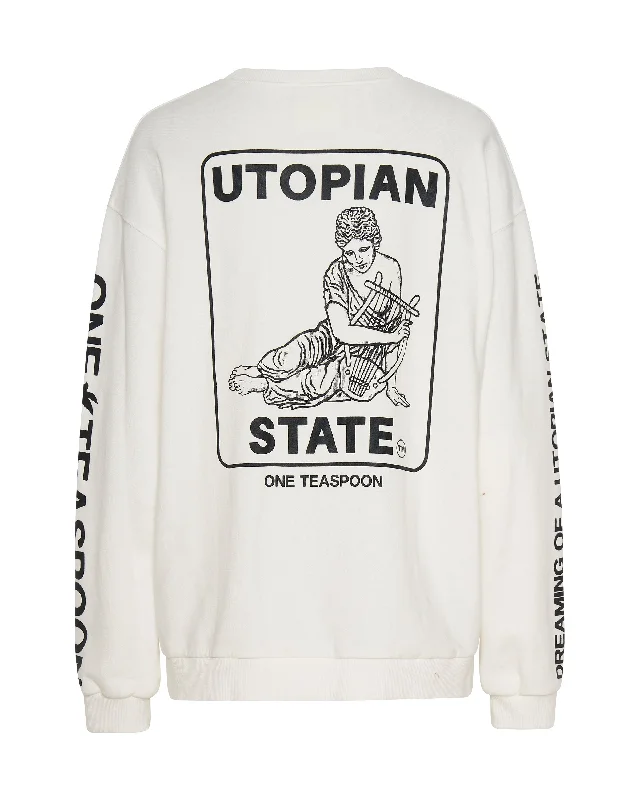 UTOPIAN STATE LOGO SWEATER