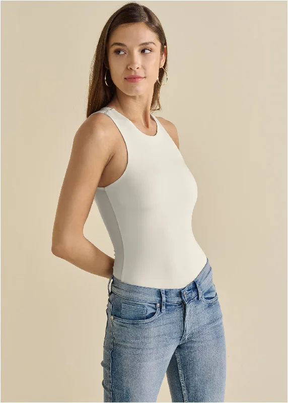 Shape Embrace bodysuit - Off White