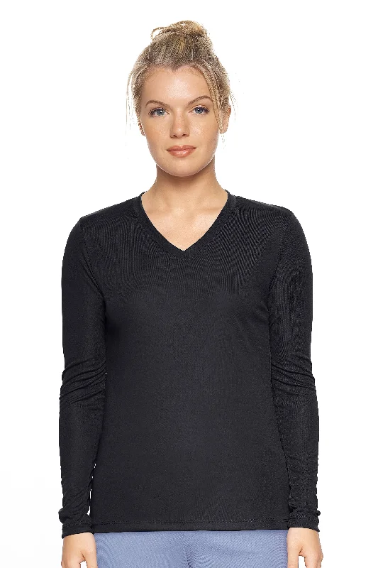 AI302 DriMax™ V-Neck Long Sleeve Expert Tee