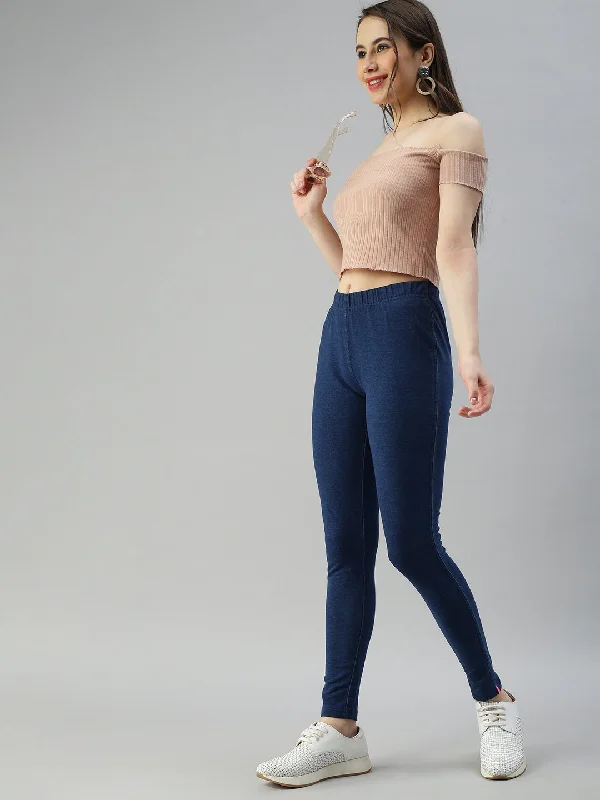 Jeggings-Regular Blue