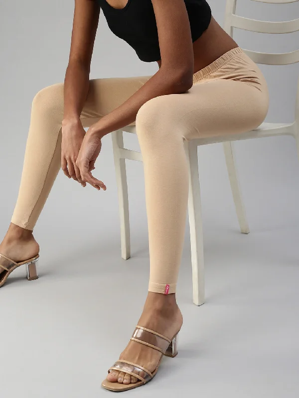 Ankle Leggings-Deep Skin