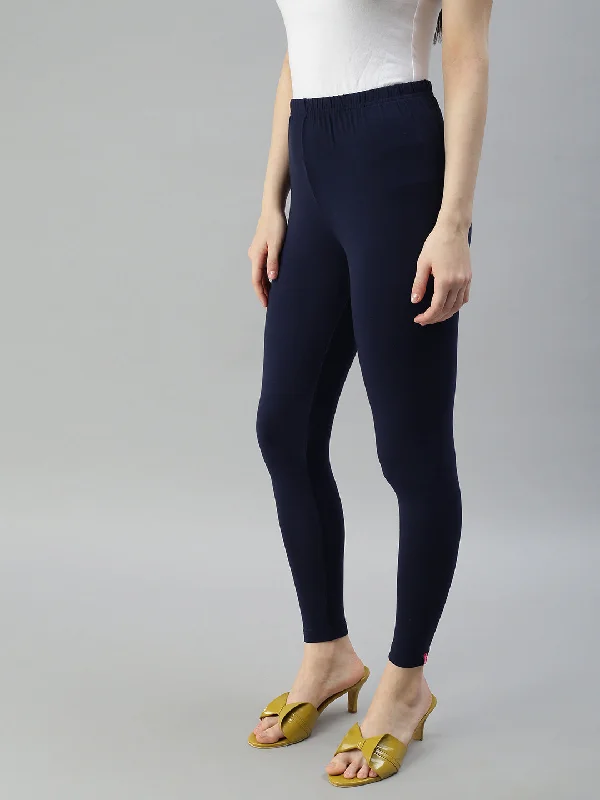 Ankle Leggings-Navy