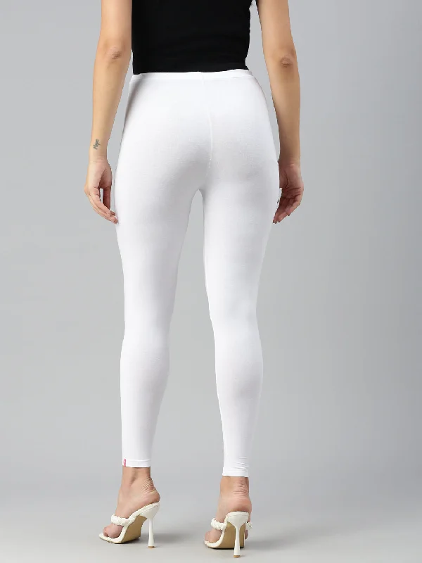 Ankle Leggings-White