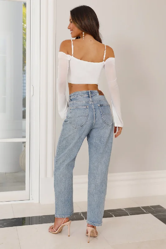 Dare To Be Different Crop Top White