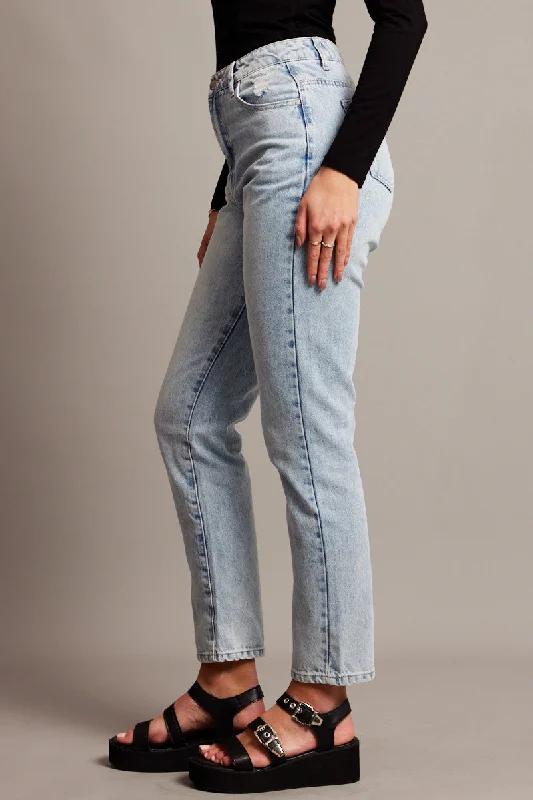 Denim Boyfriend Jean High Rise