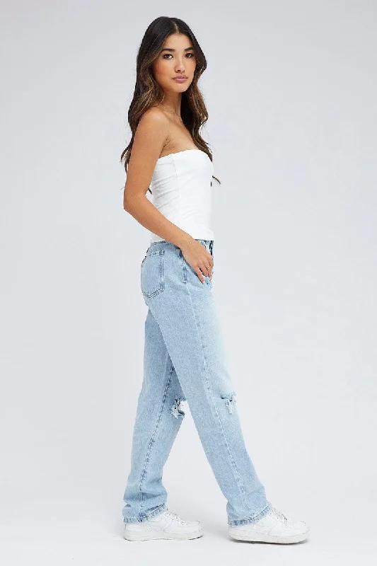 Denim Dad Jean High Rise