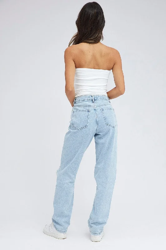 Denim Dad Jean High Rise