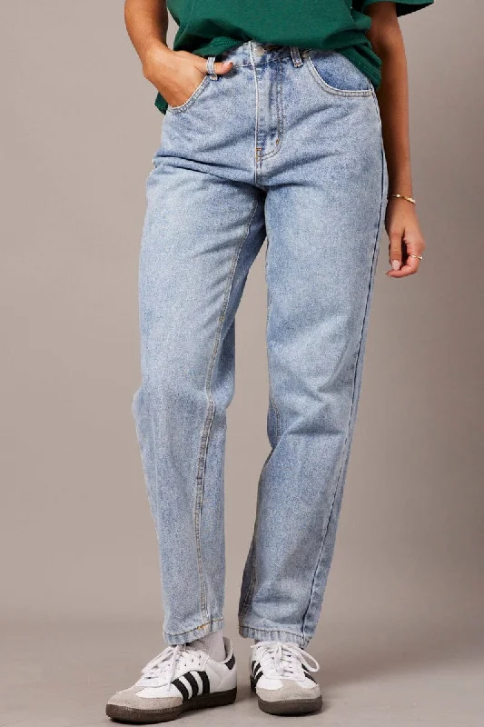 Denim Mom Jean High Rise