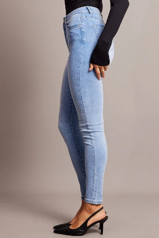 Denim Skinny Jean High Rise