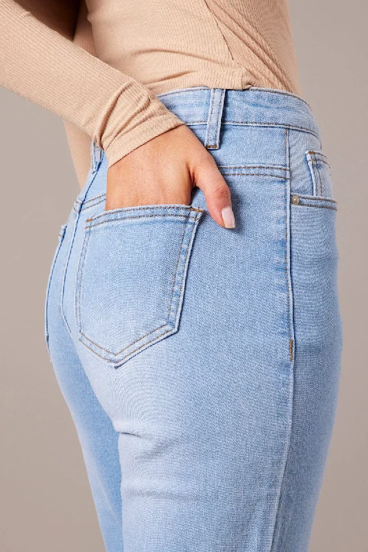 Denim Skinny Jean High Rise