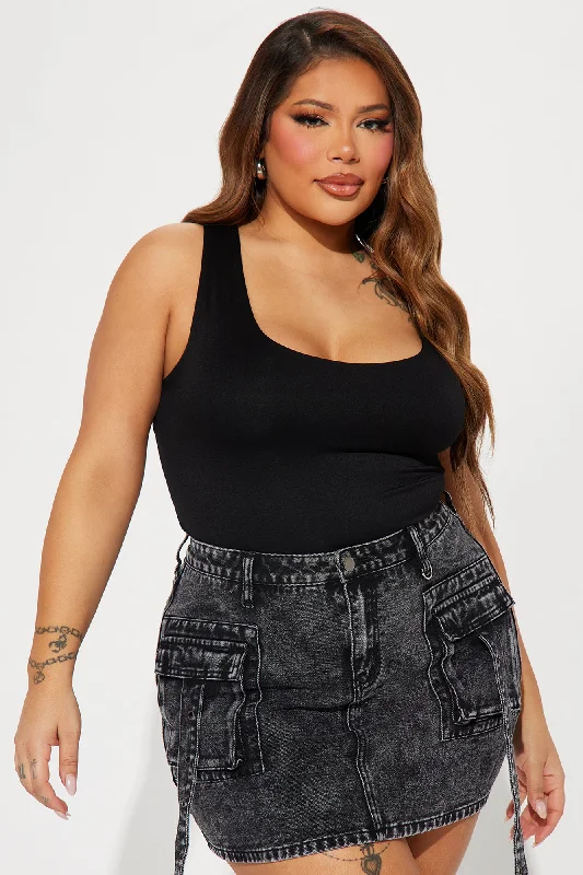 Emiah Crop Top - Black