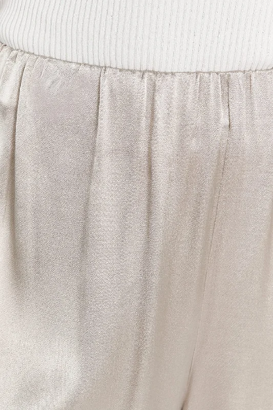 EVE CHALK SATIN PANT