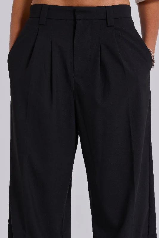 Goliath Black Suit Pants