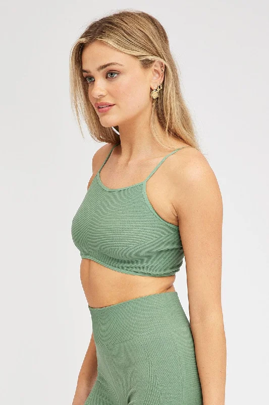 Green Bralette Seamless