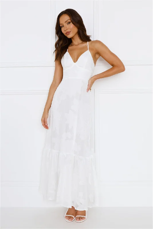 Isla Maxi Dress White