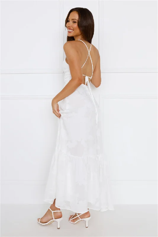 Isla Maxi Dress White