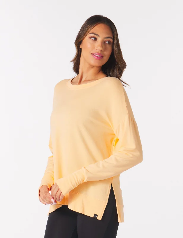 Lounge Long Sleeve: Orange Wine