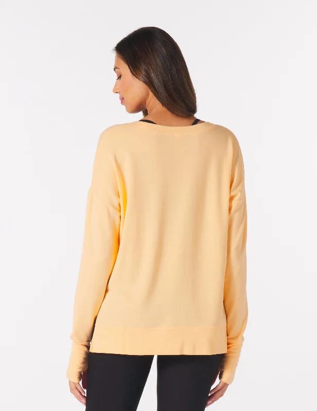 Lounge Long Sleeve: Orange Wine