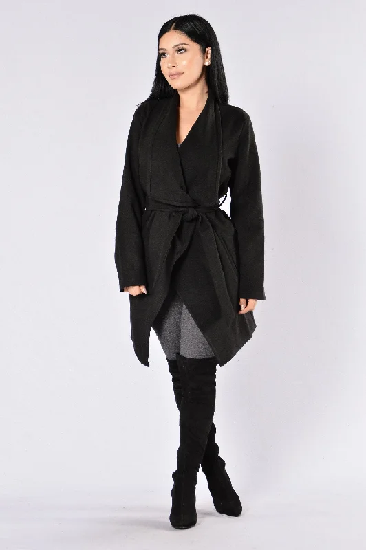 Manhattan Coat - Black