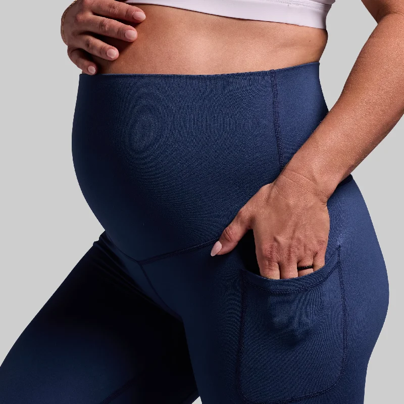 Maternity Legging w/ Pockets (True Blue)