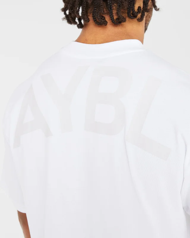 Essential Oversized T Shirt - White