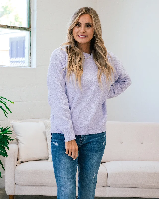 Alayna Cozy Sweater - Lavender FINAL SALE