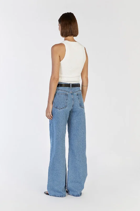 REAGAN VINTAGE BLUE SLOUCHY DENIM JEAN