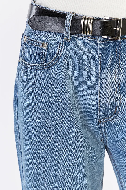 REAGAN VINTAGE BLUE SLOUCHY DENIM JEAN