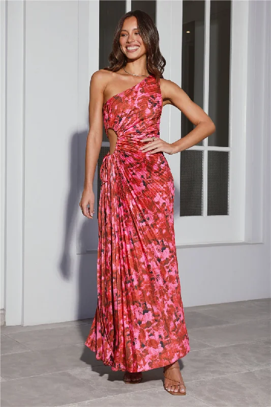 Season Of Style Maxi Dress Pink