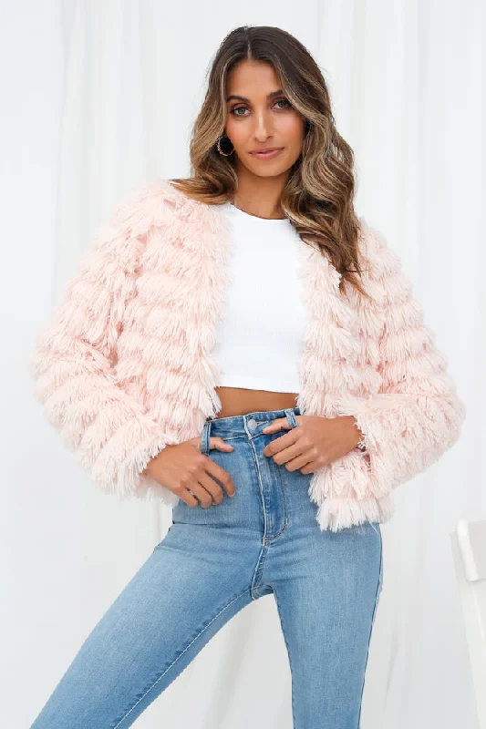 Shake It Out Jacket Pink